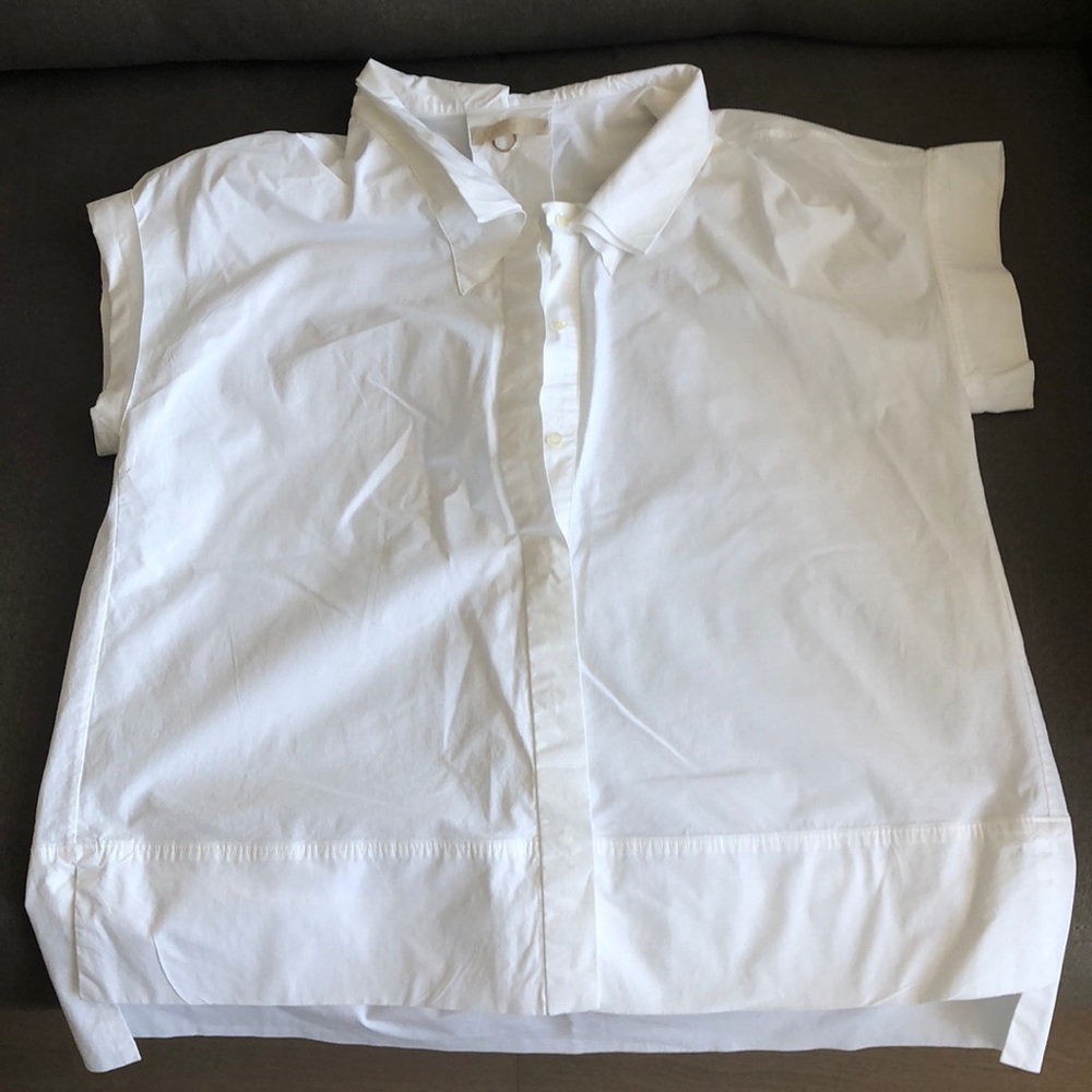 Mantu Short Sleeve Button Down Top